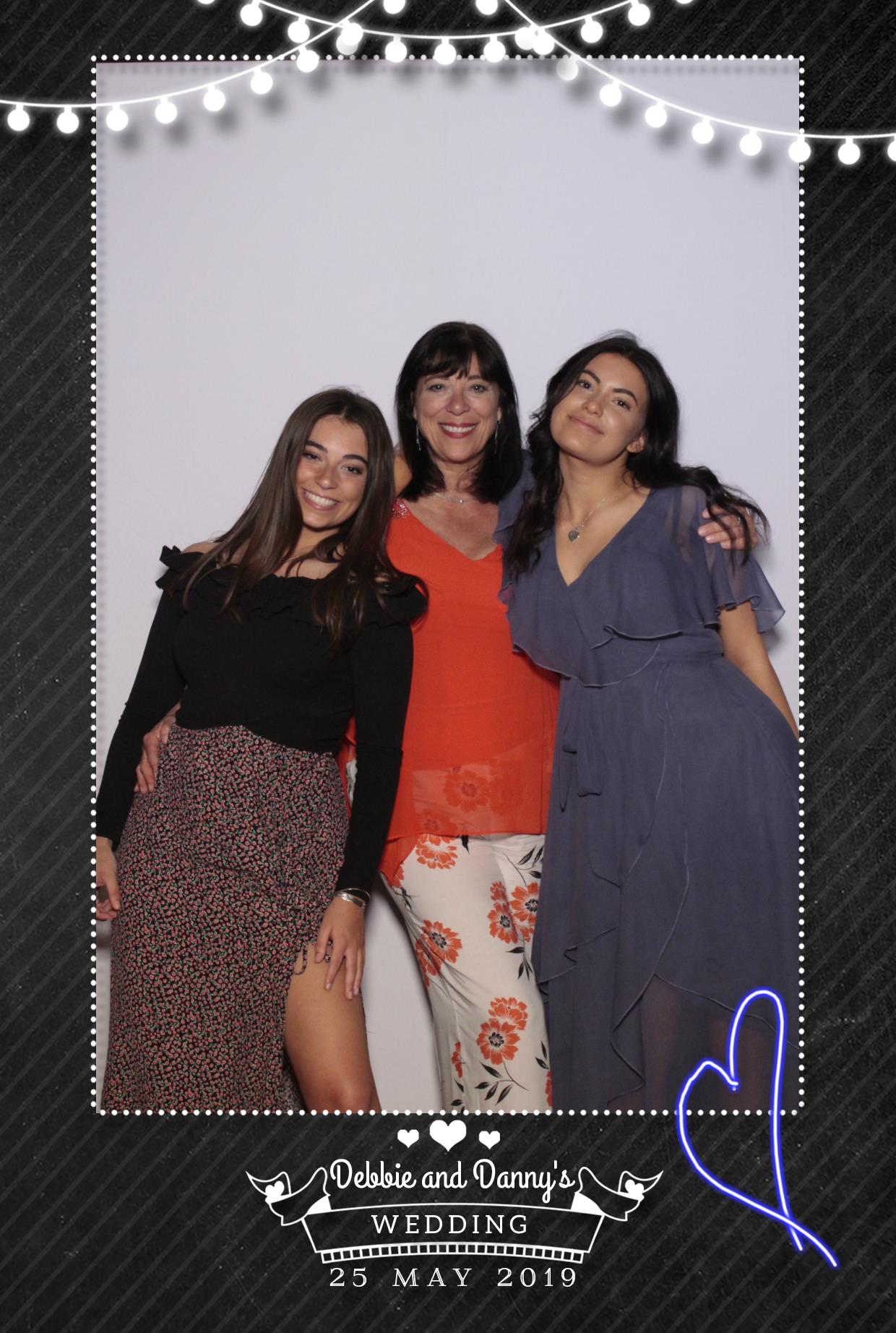 Debbie & Danny's Wedding | View more photos from the event at gallery.myphotoboothexperience.co.uk/u/MyPhotoBoothExperienceLtd/Debbie-Dannys-Wedding